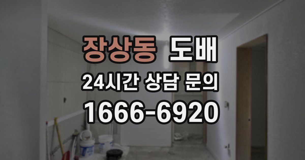 장상동 도배