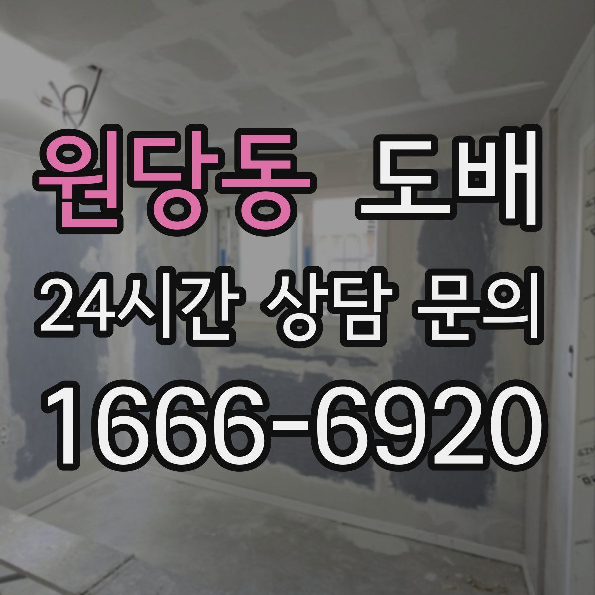 원당동 도배