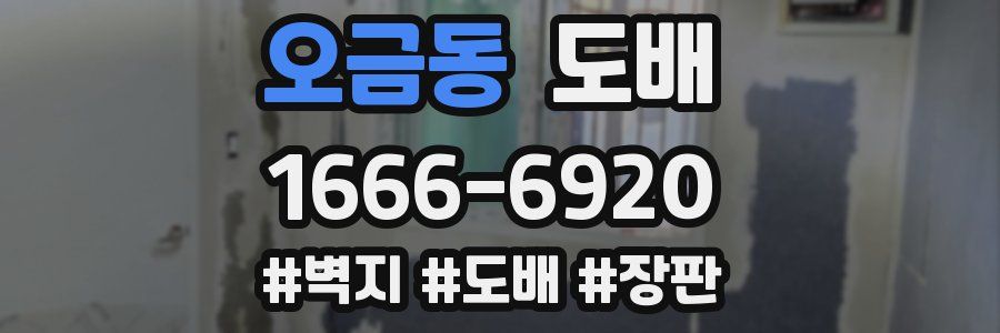 오금동 도배