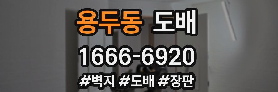 용두동 도배