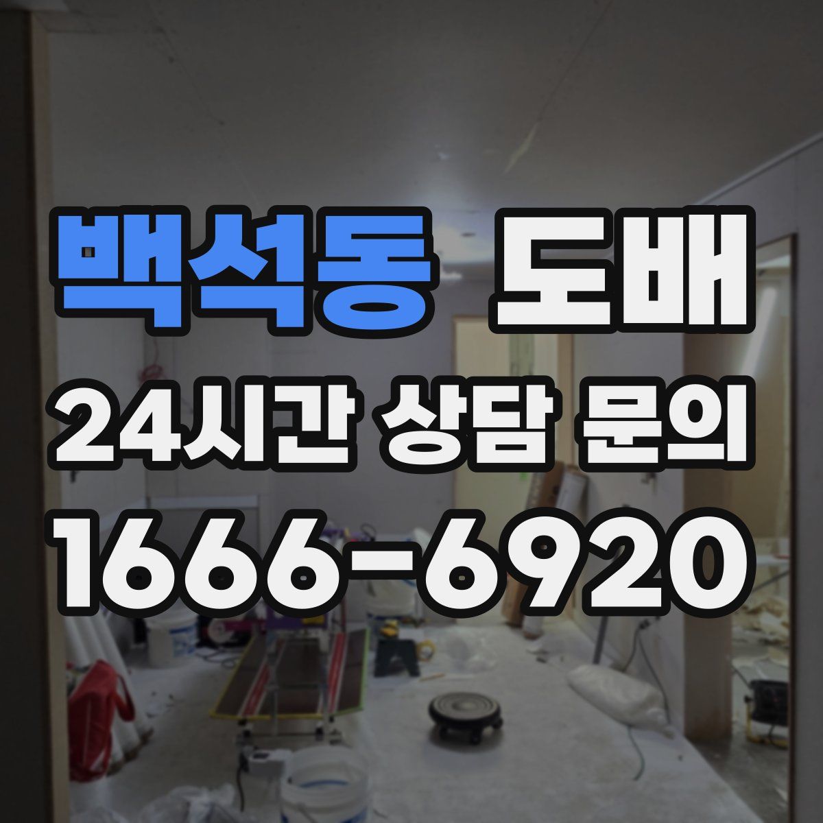 백석동 도배