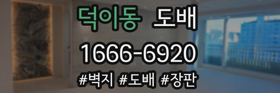 덕이동 도배