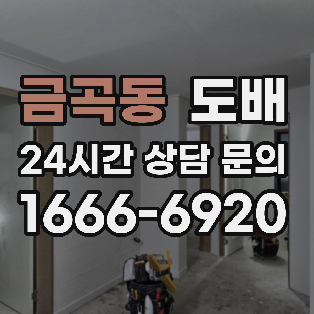 금곡동 도배
