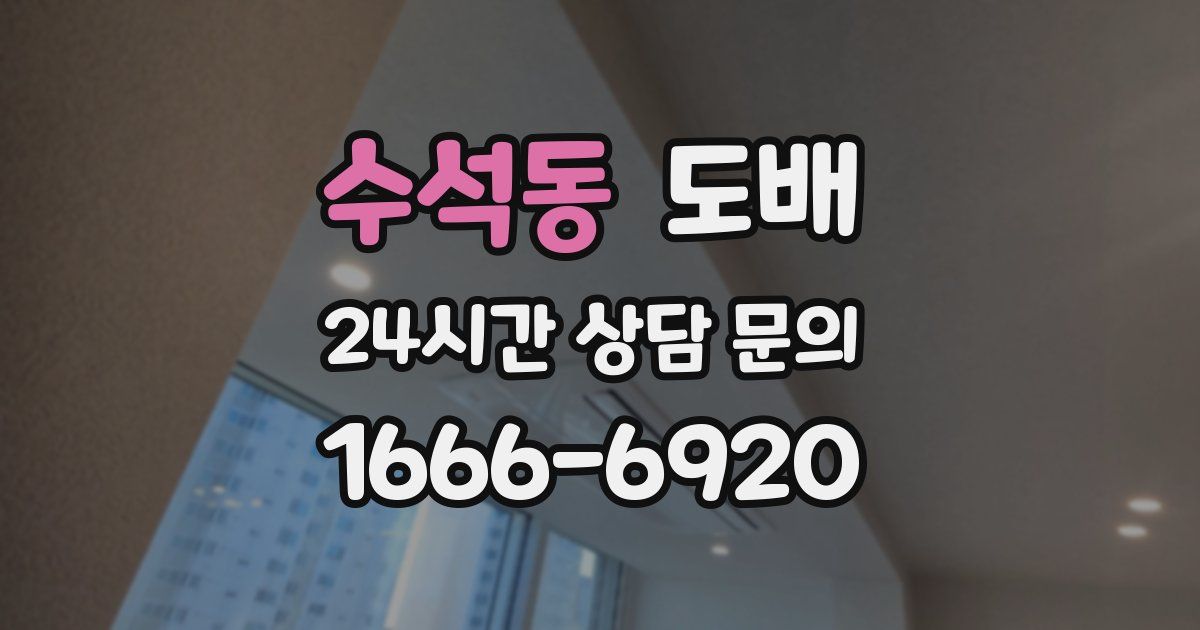 수석동 도배