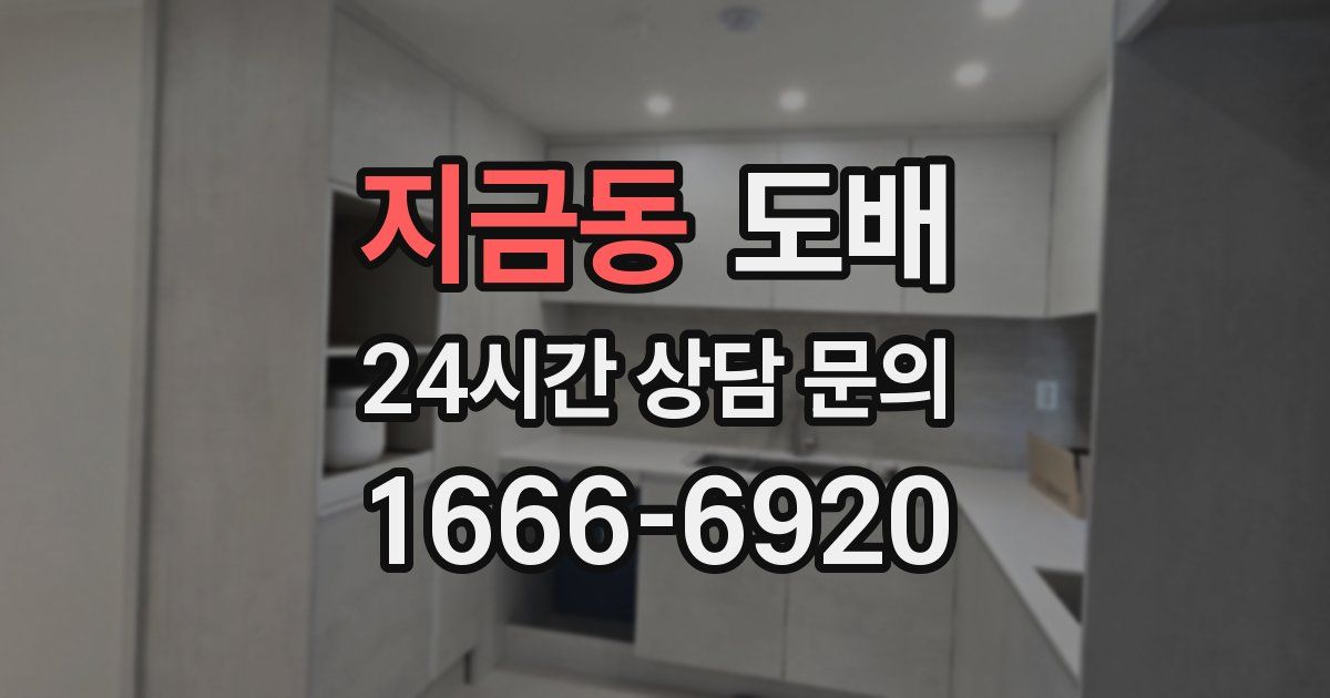 지금동 도배