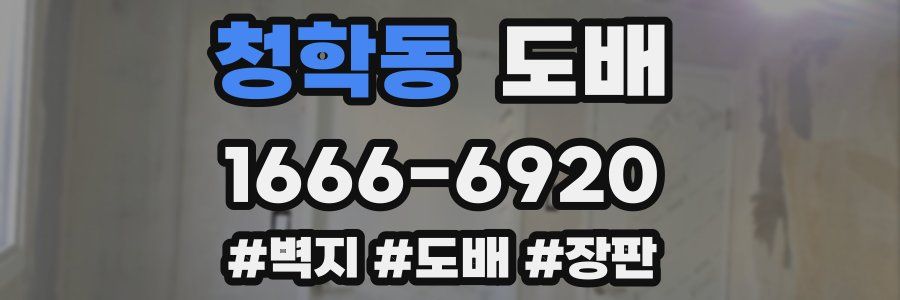 청학동 도배