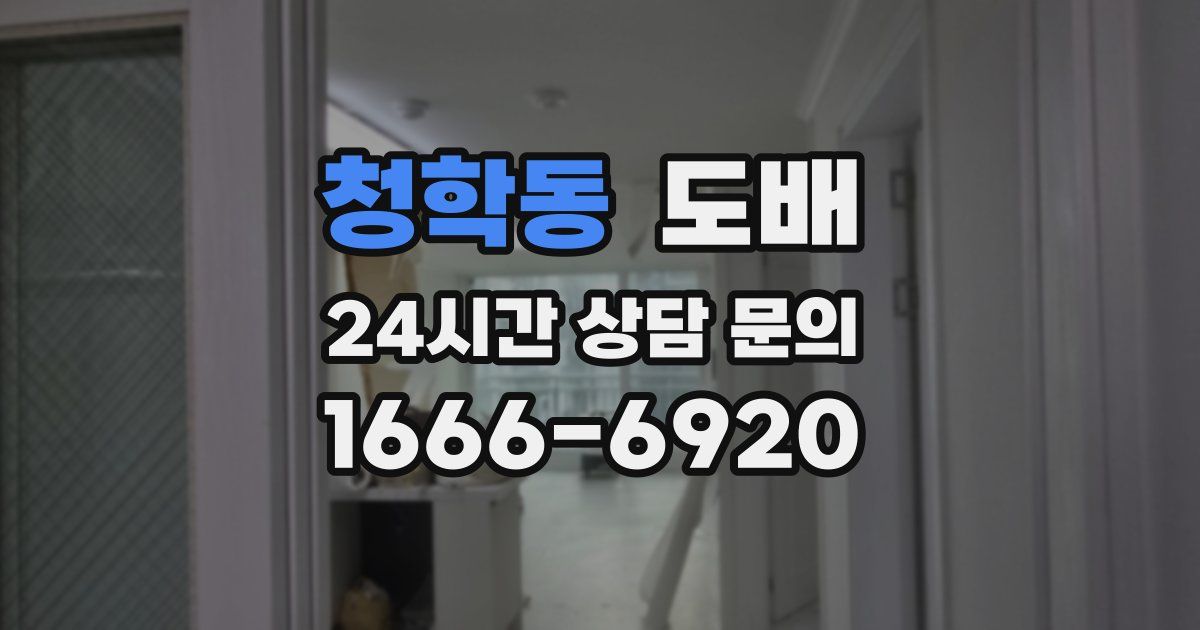 청학동 도배
