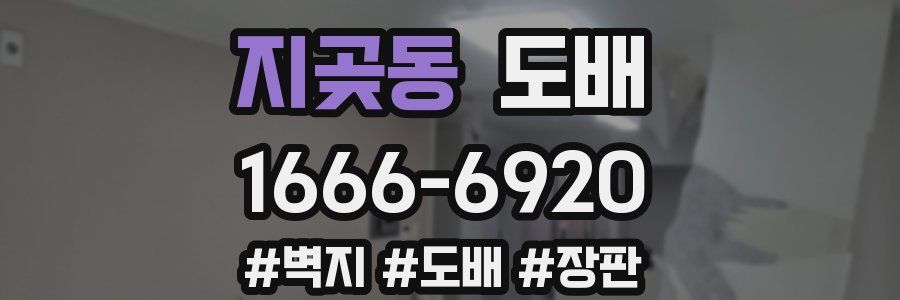 지곶동 도배