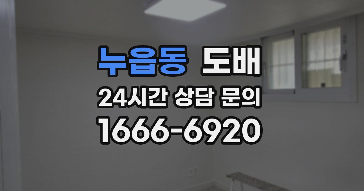 누읍동 도배