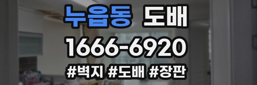 누읍동 도배