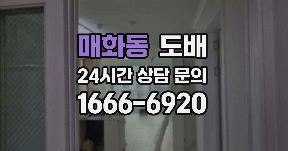 매화동 도배