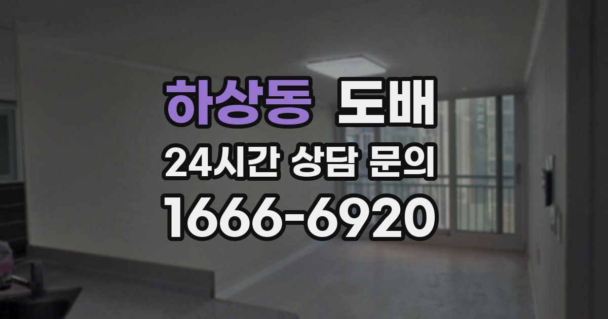 하상동 도배