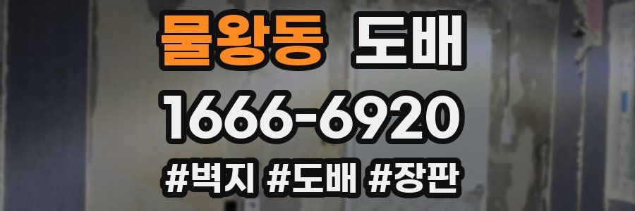 물왕동 도배