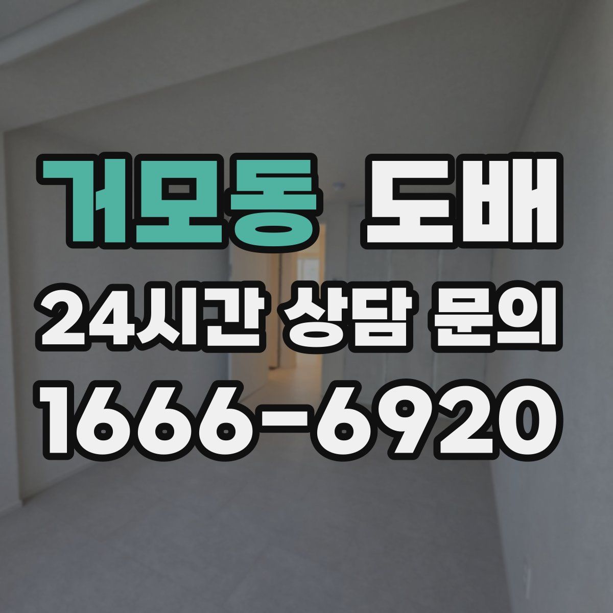 거모동 도배