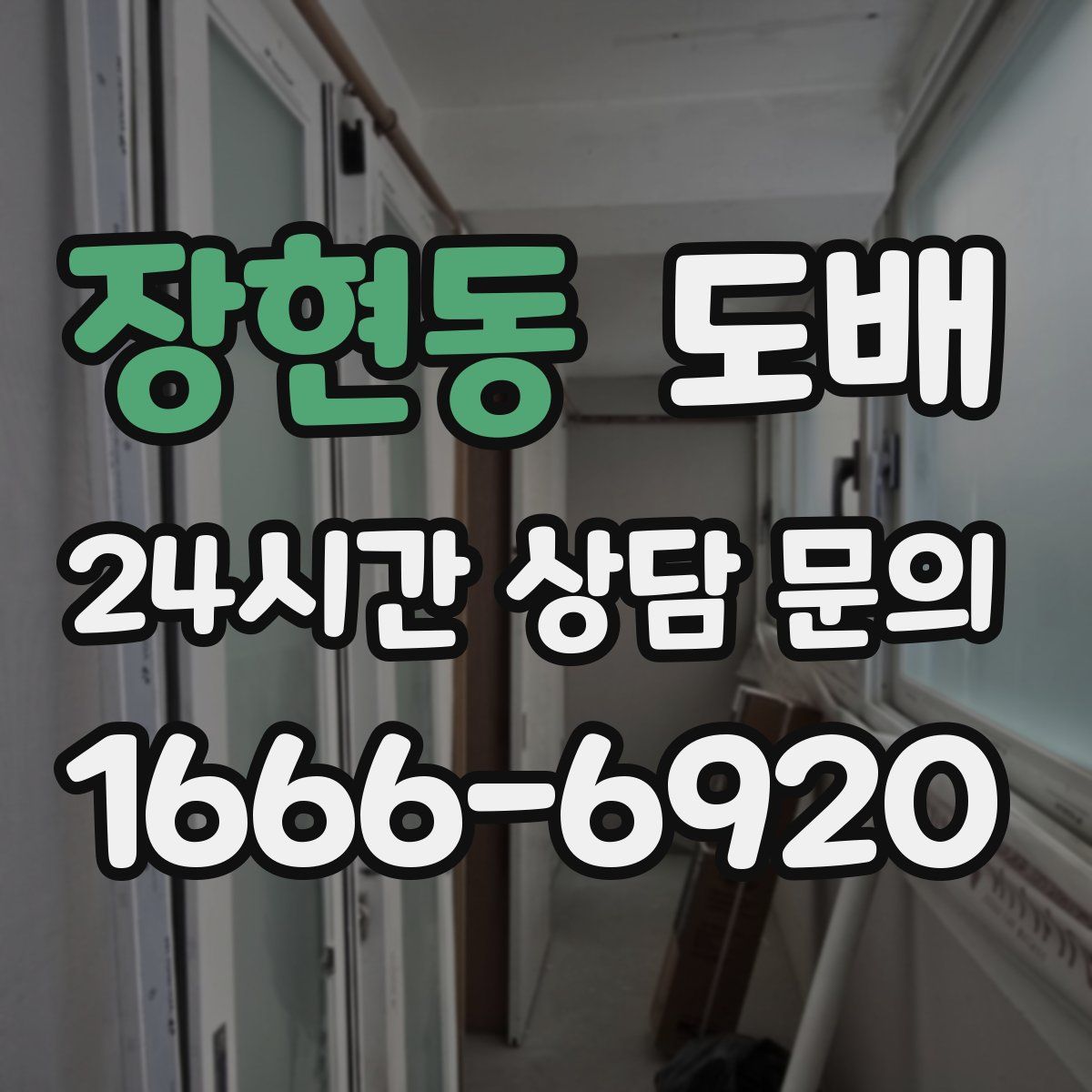 장현동 도배