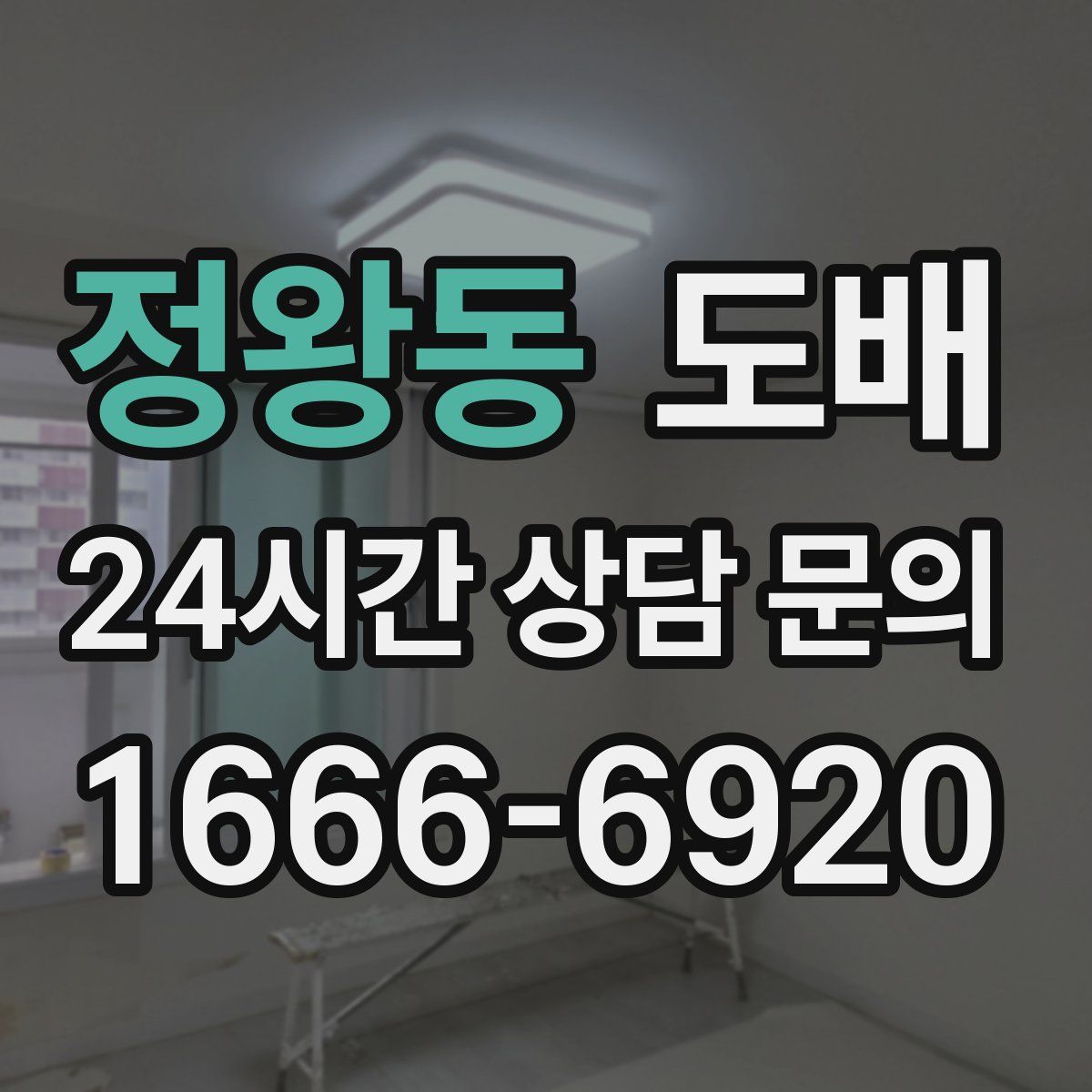 정왕동 도배
