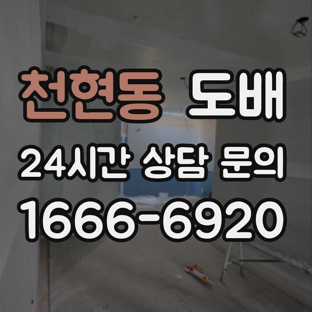 천현동 도배