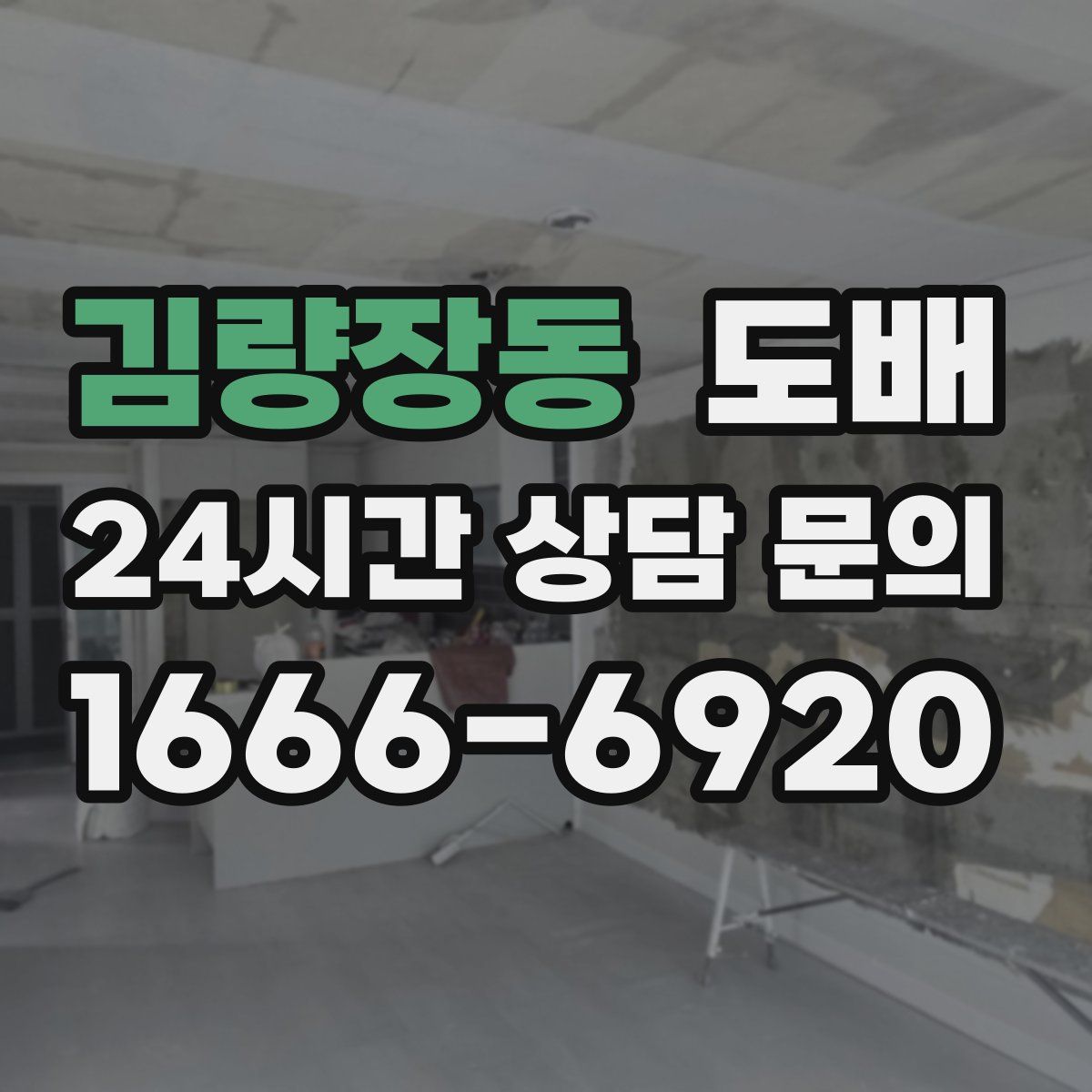 김량장동 도배