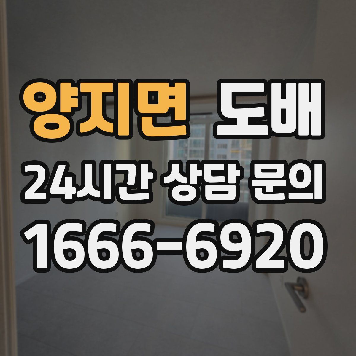 양지면 도배