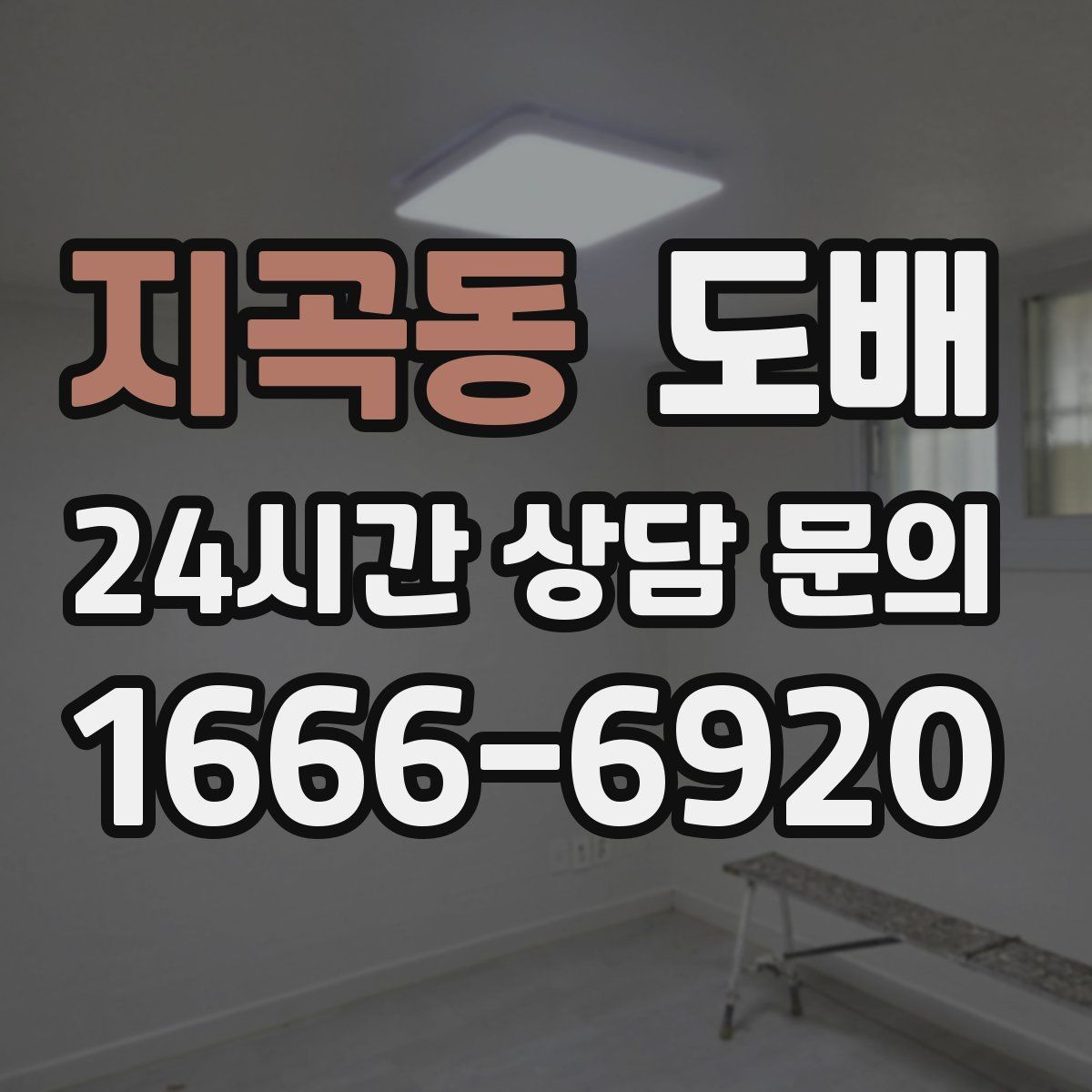 지곡동 도배