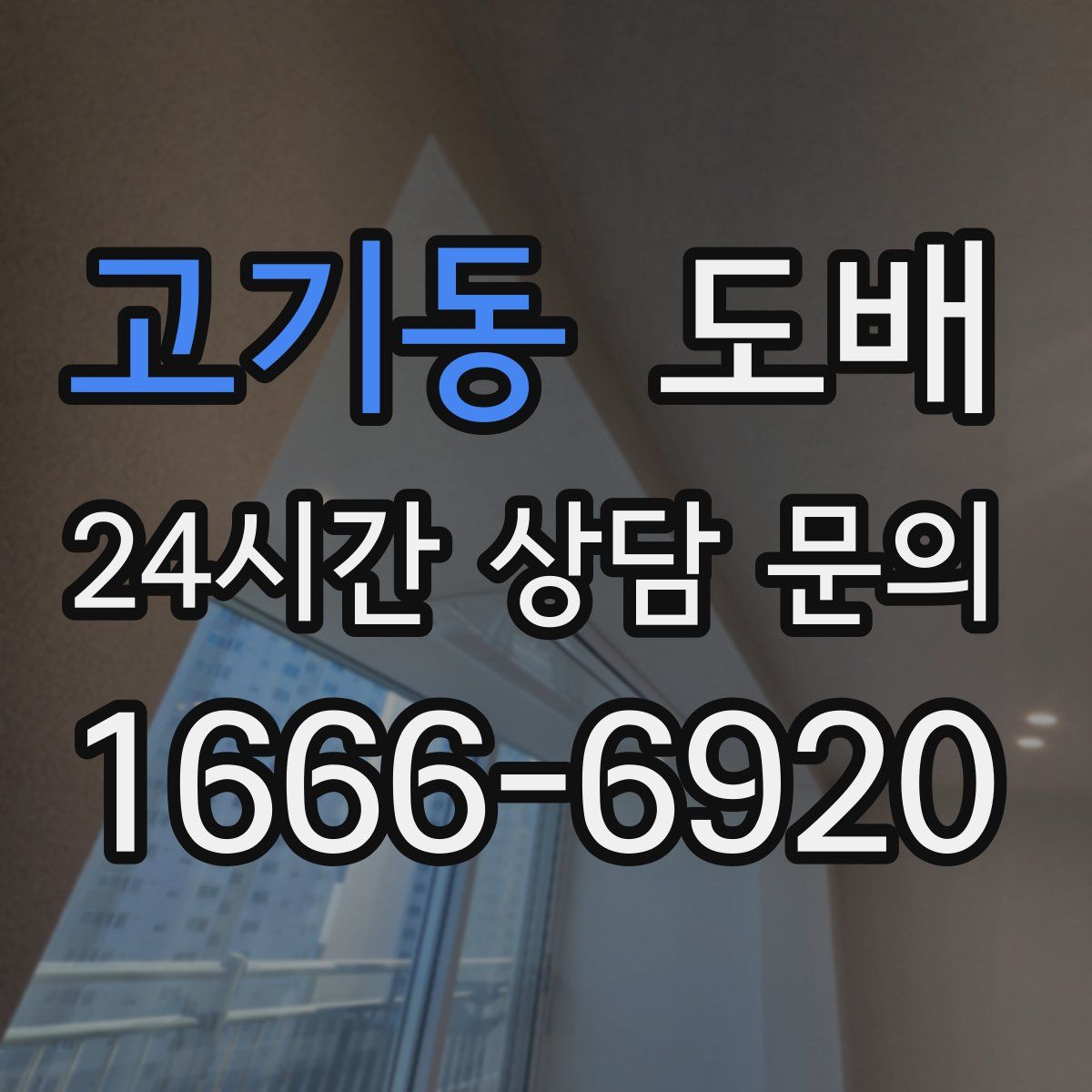 고기동 도배