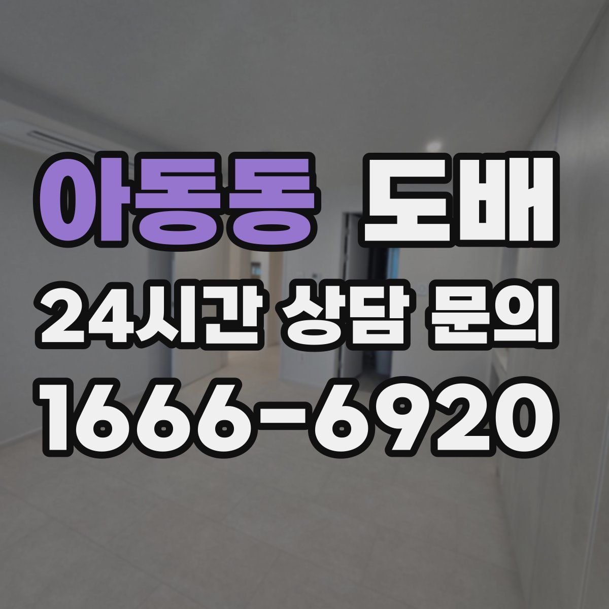 아동동 도배