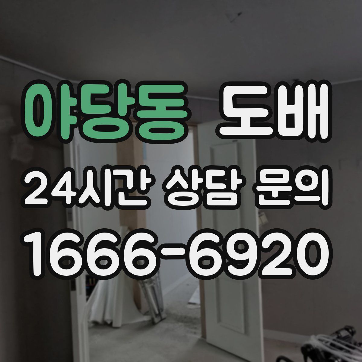 야당동 도배