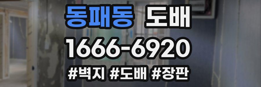 동패동 도배