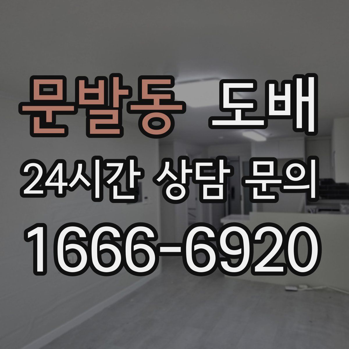 문발동 도배