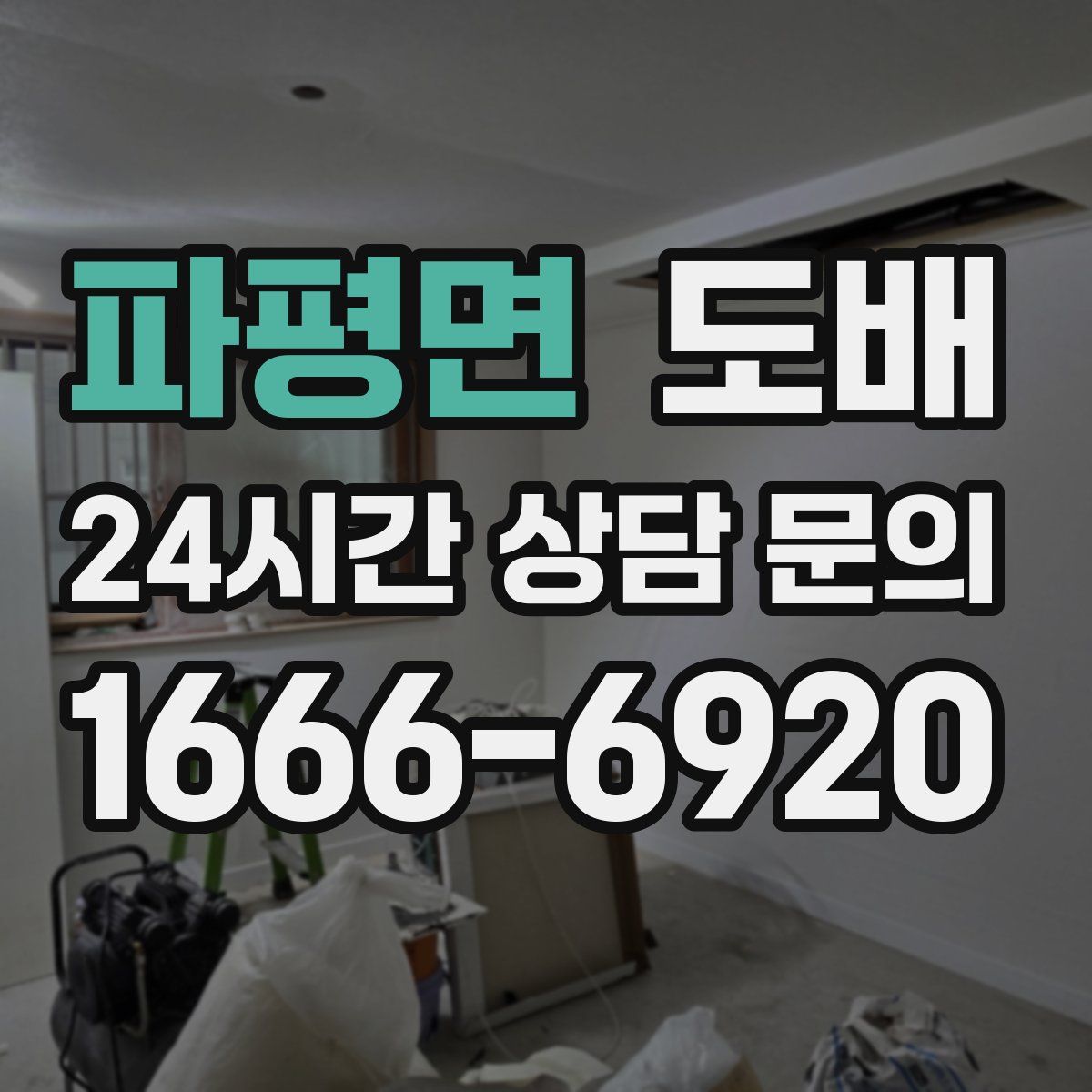 파평면 도배