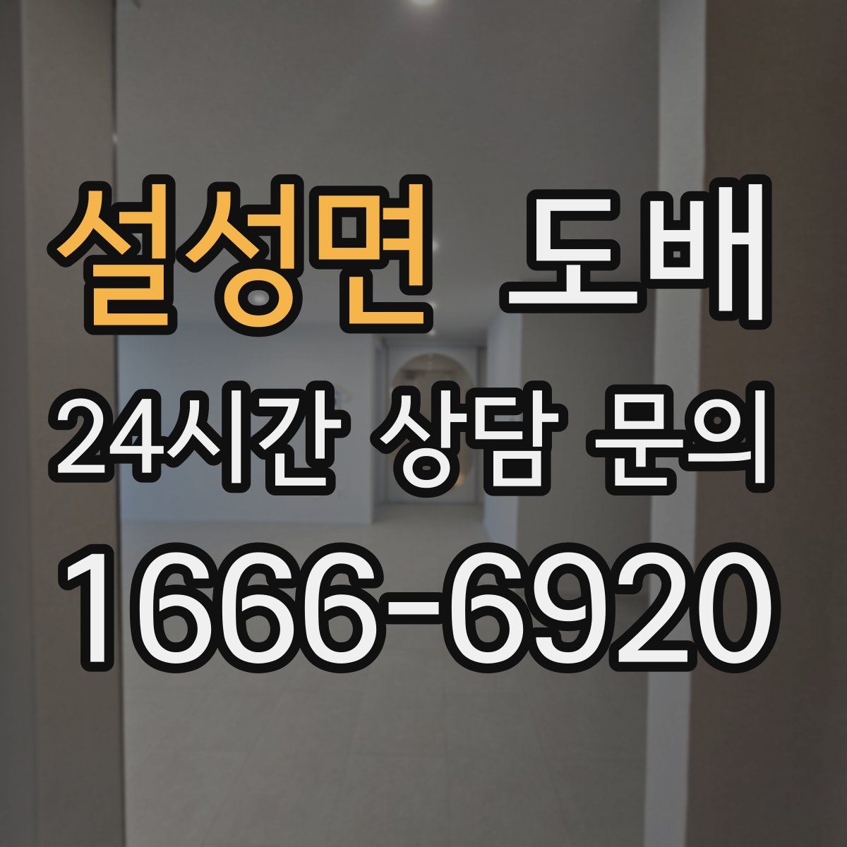 설성면 도배