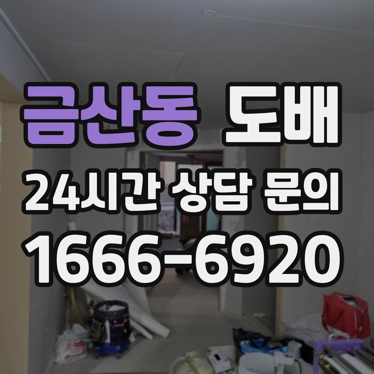 금산동 도배