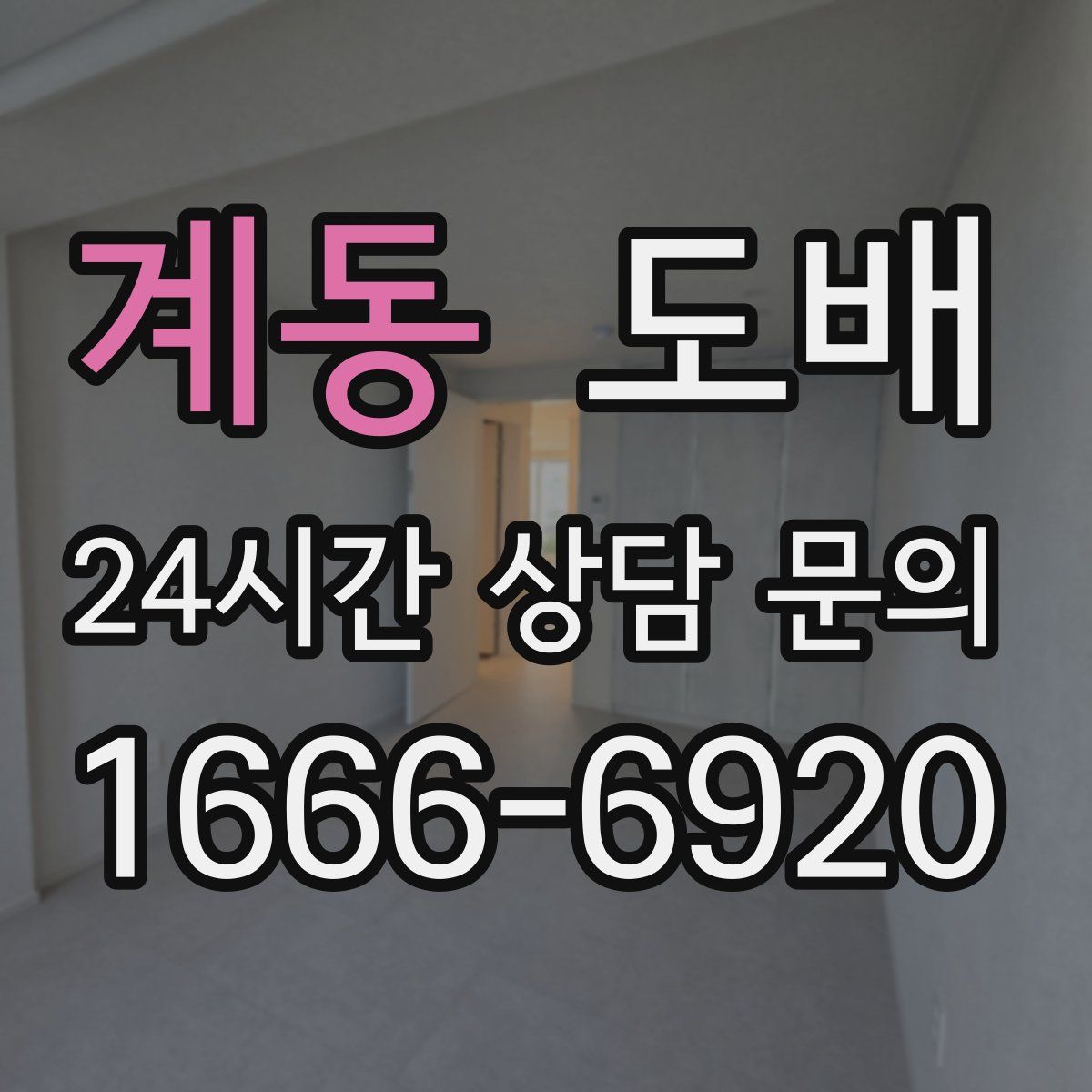 계동 도배