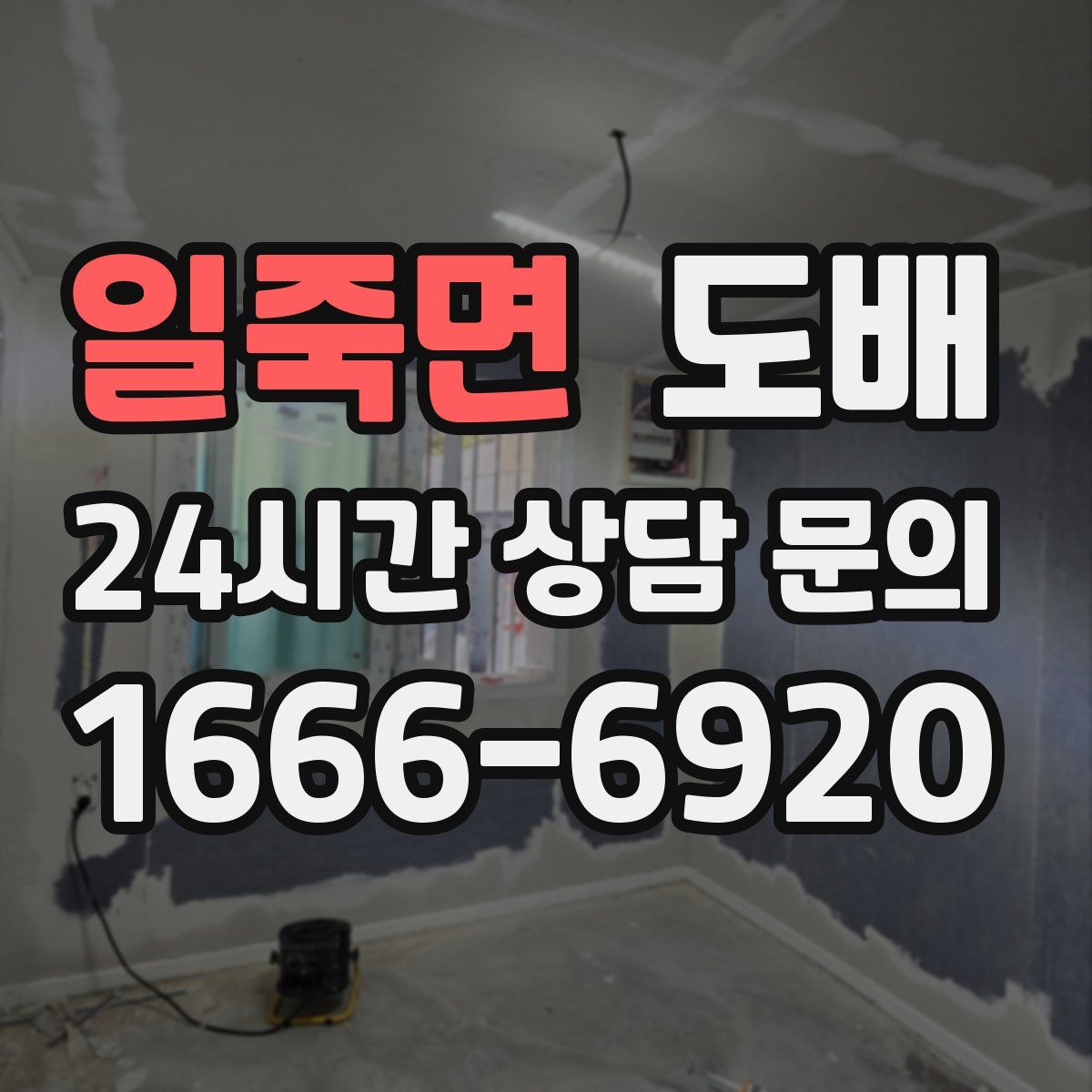 일죽면 도배