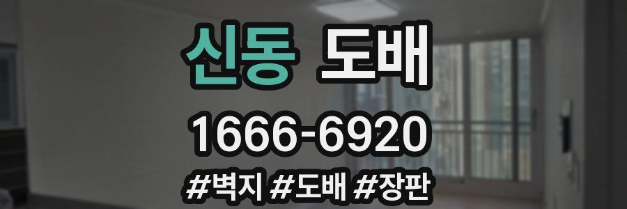 신동 도배