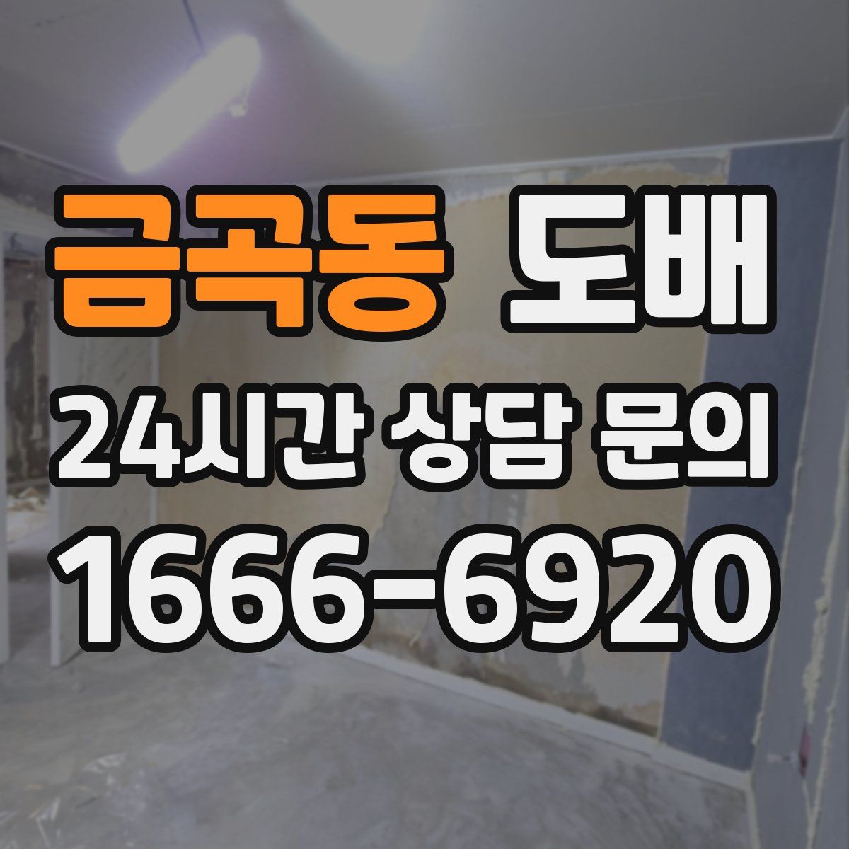 금곡동 도배
