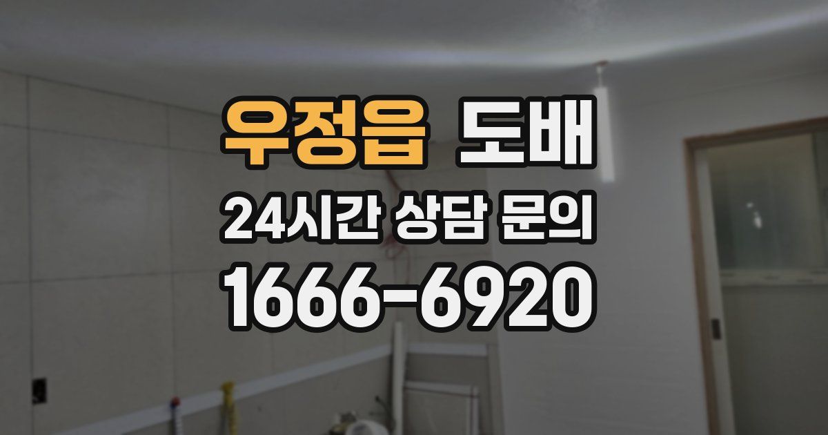 우정읍 도배