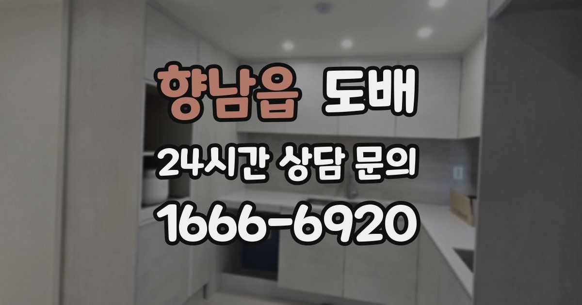 향남읍 도배