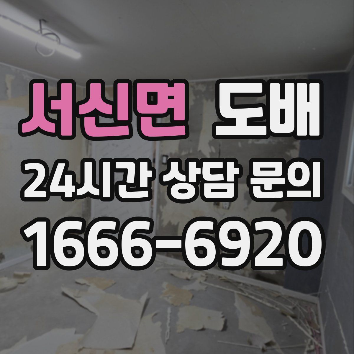 서신면 도배