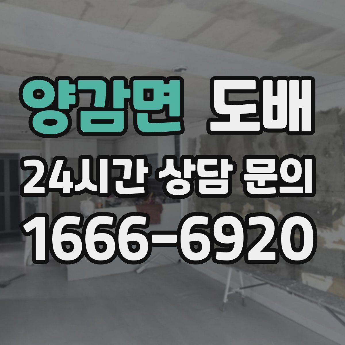 양감면 도배