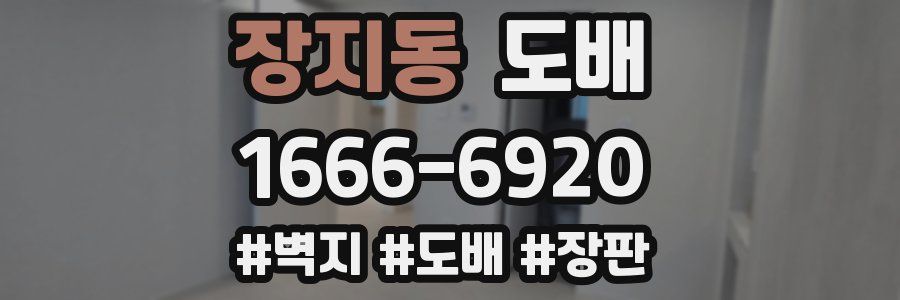 장지동 도배