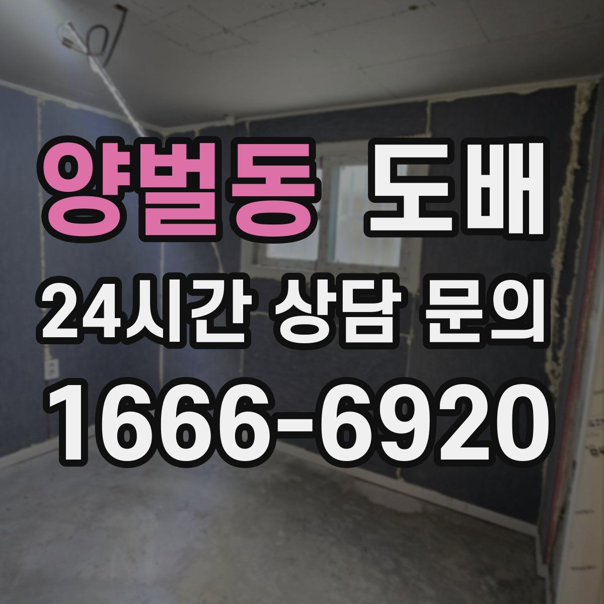 양벌동 도배