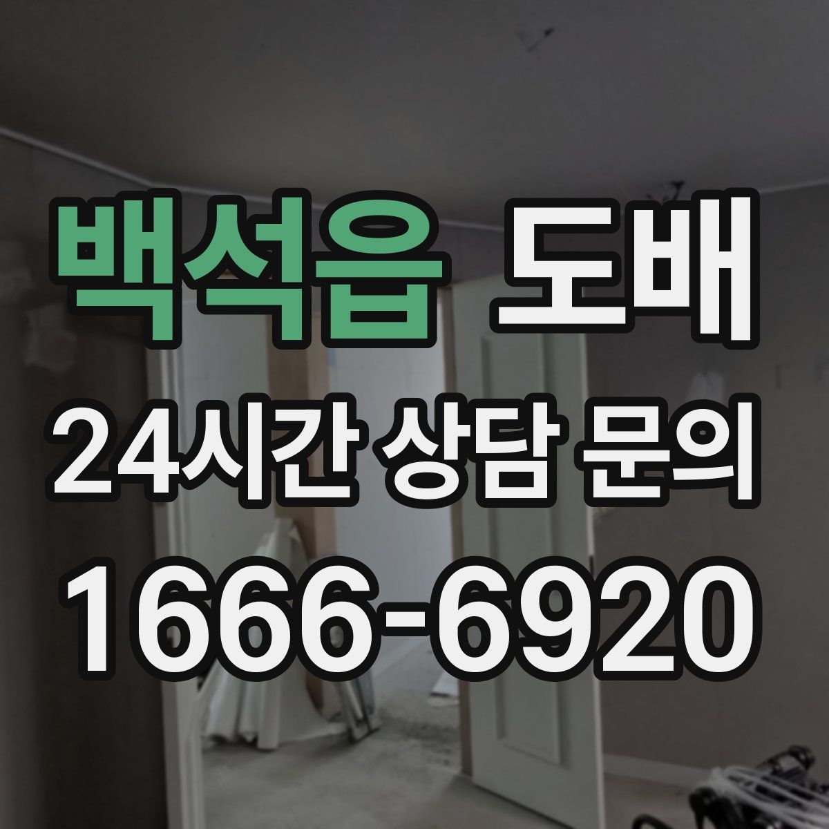 백석읍 도배