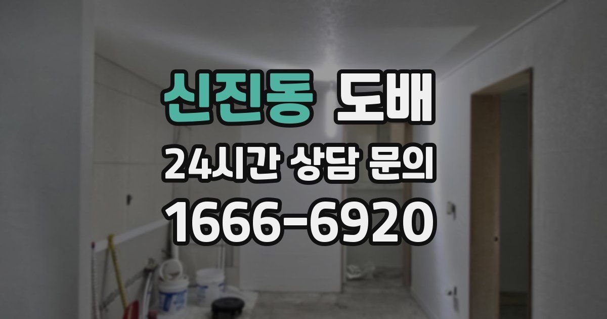 신진동 도배