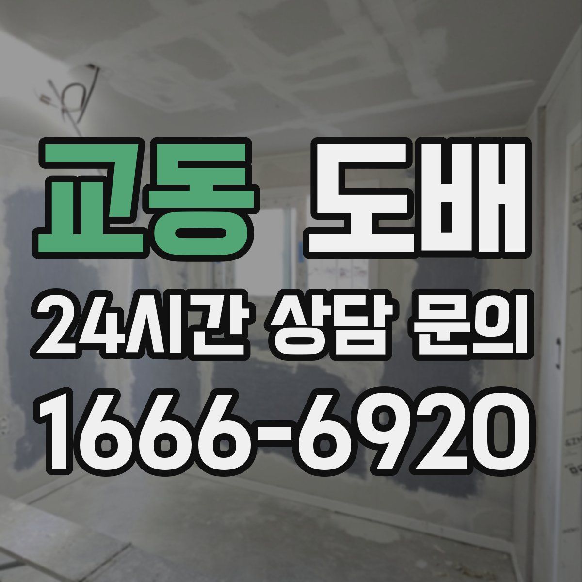 교동 도배