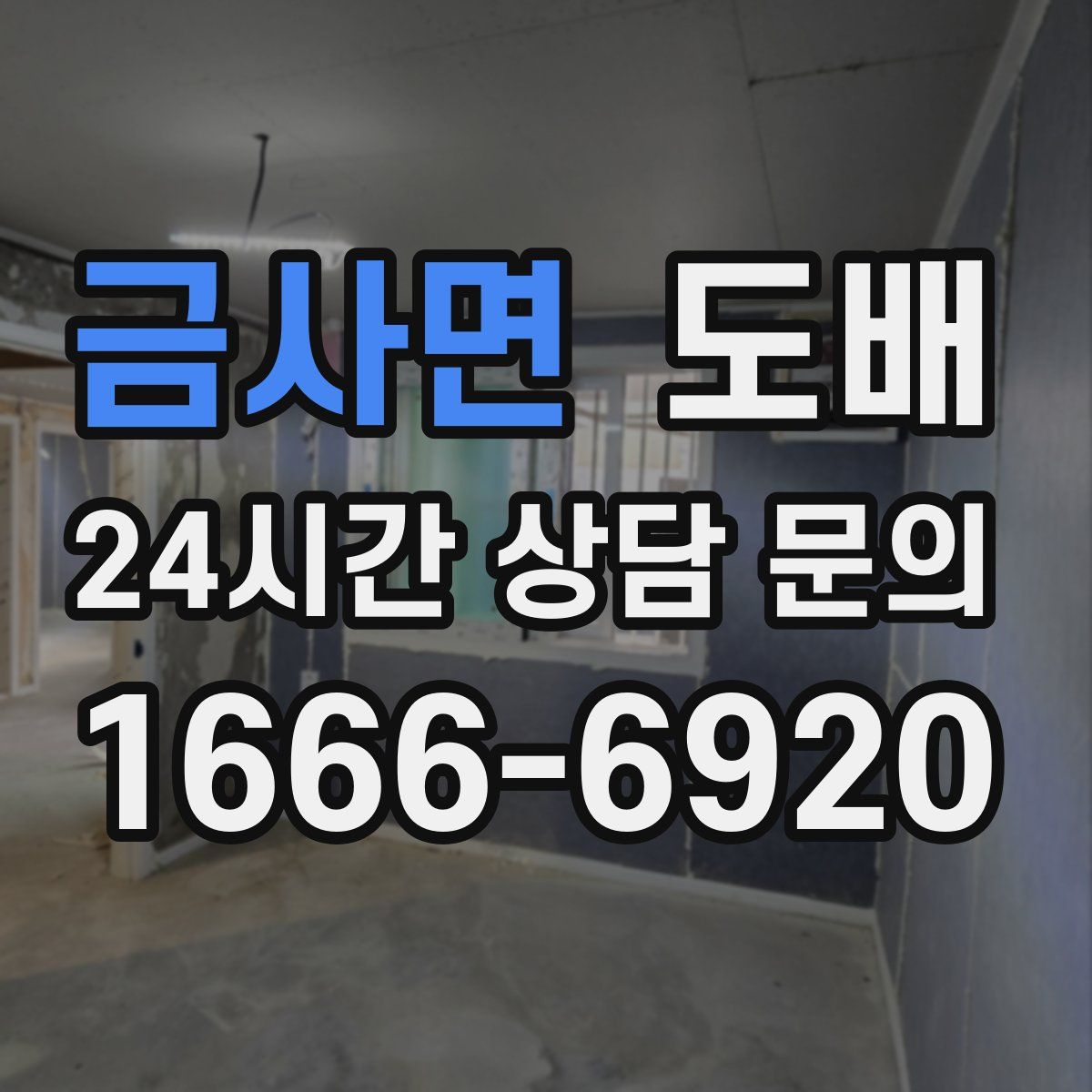 금사면 도배