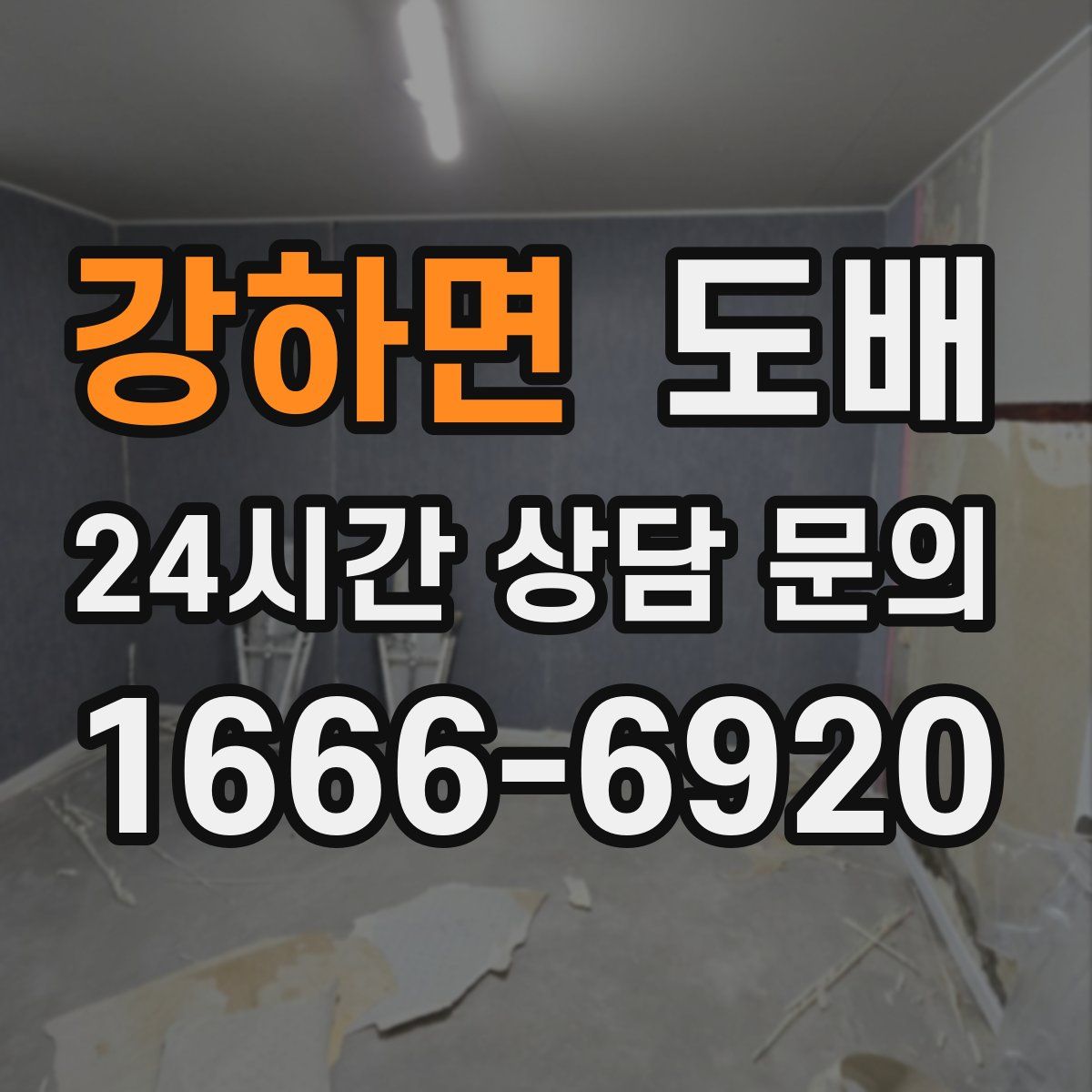 강하면 도배