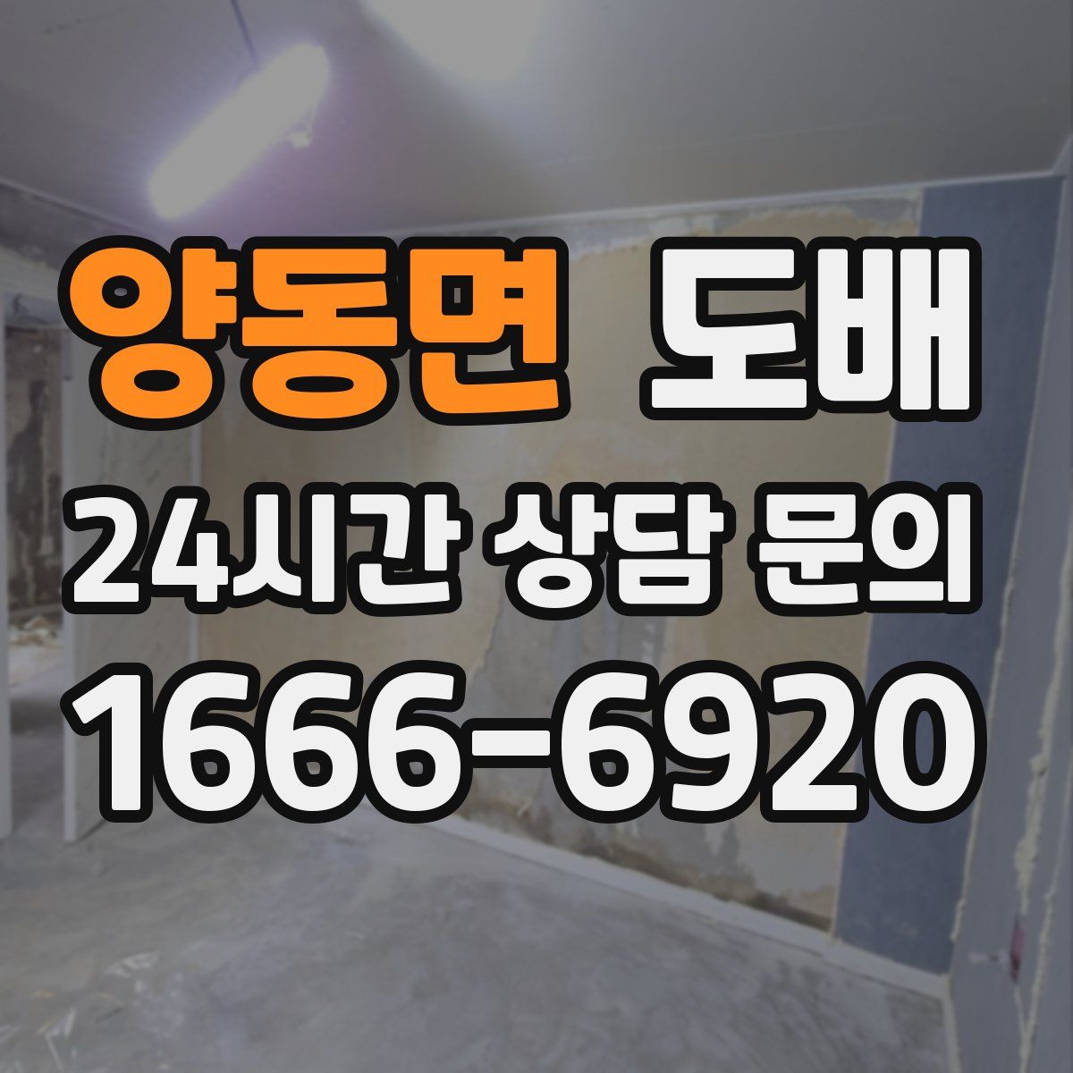 양동면 도배