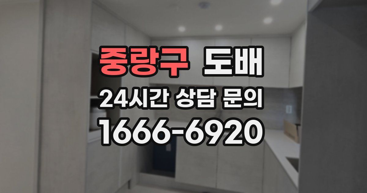 중랑구 도배