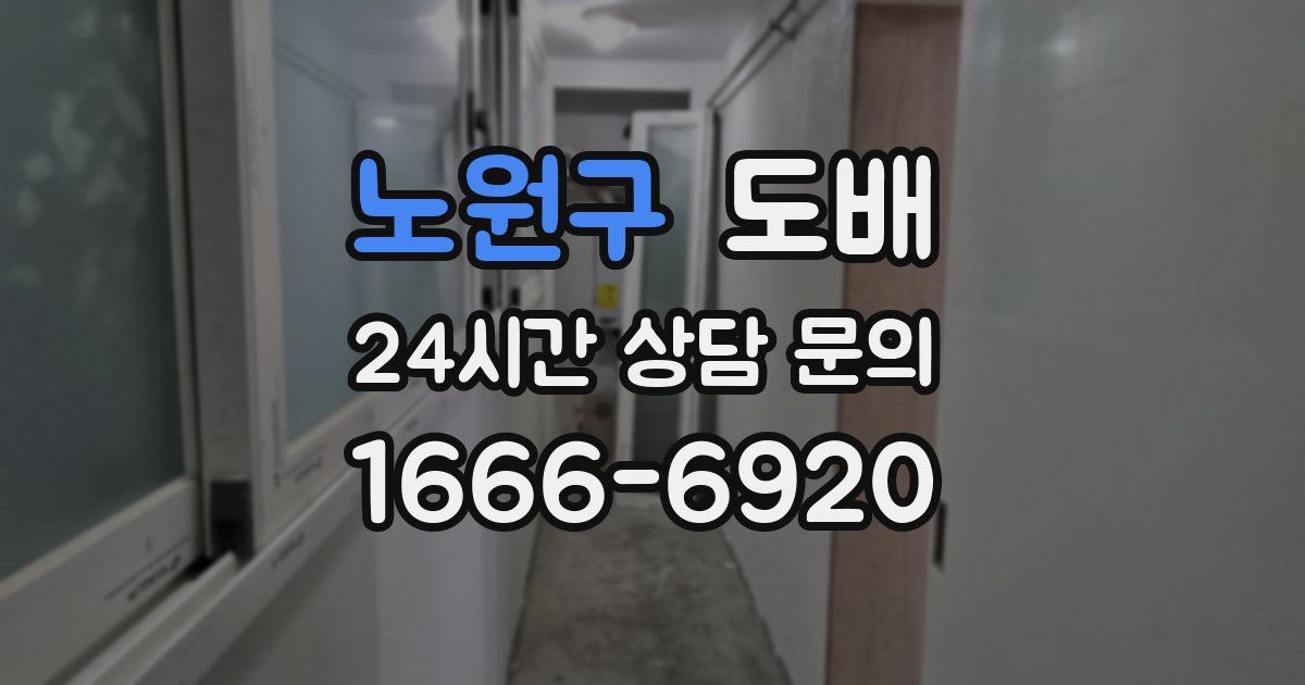 노원구 도배